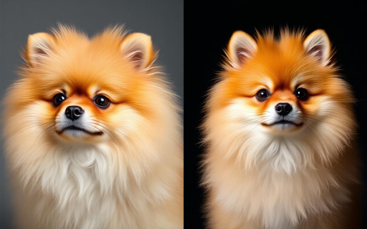 Diferencias entre Pomerania Cara de Oso y Cara de Zorro