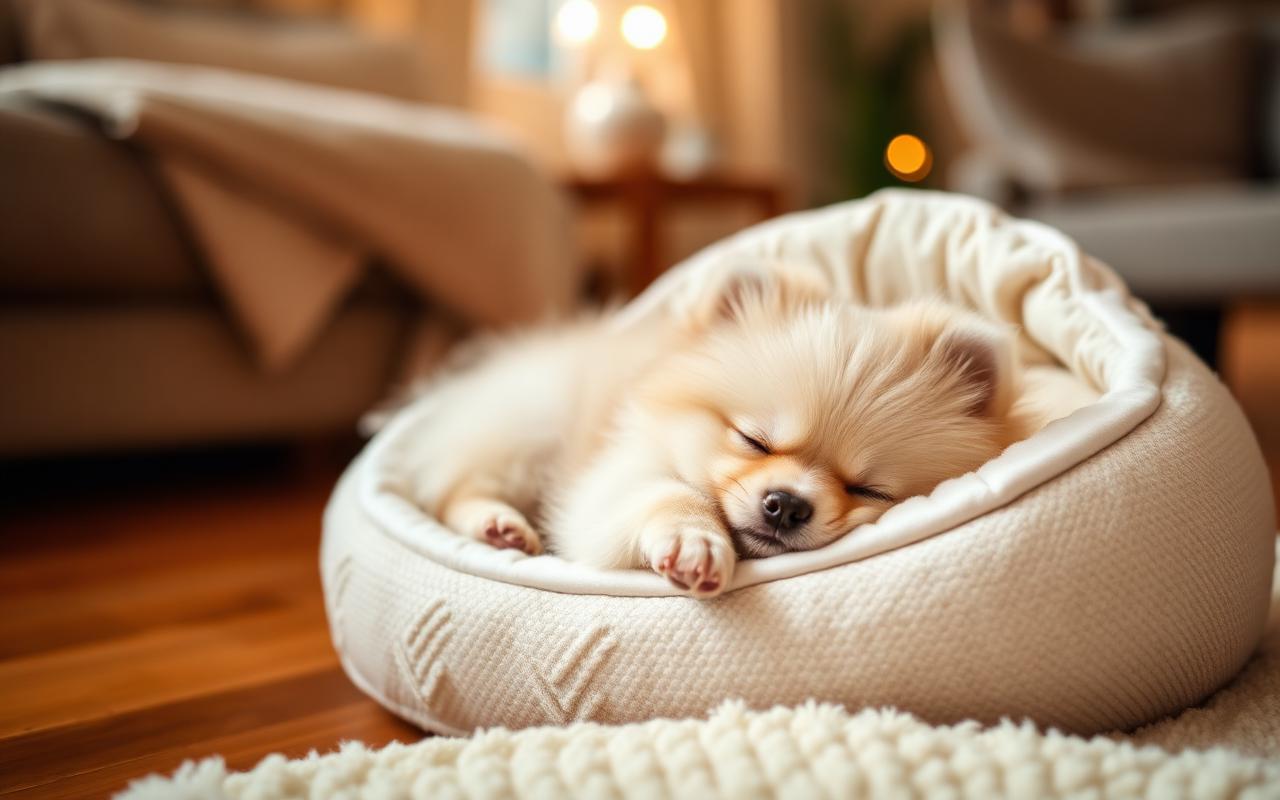 Cuidados de un cachorro Pomerania recién llegado