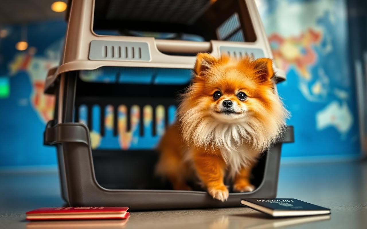 Viajes internacionales con tu Pomerania