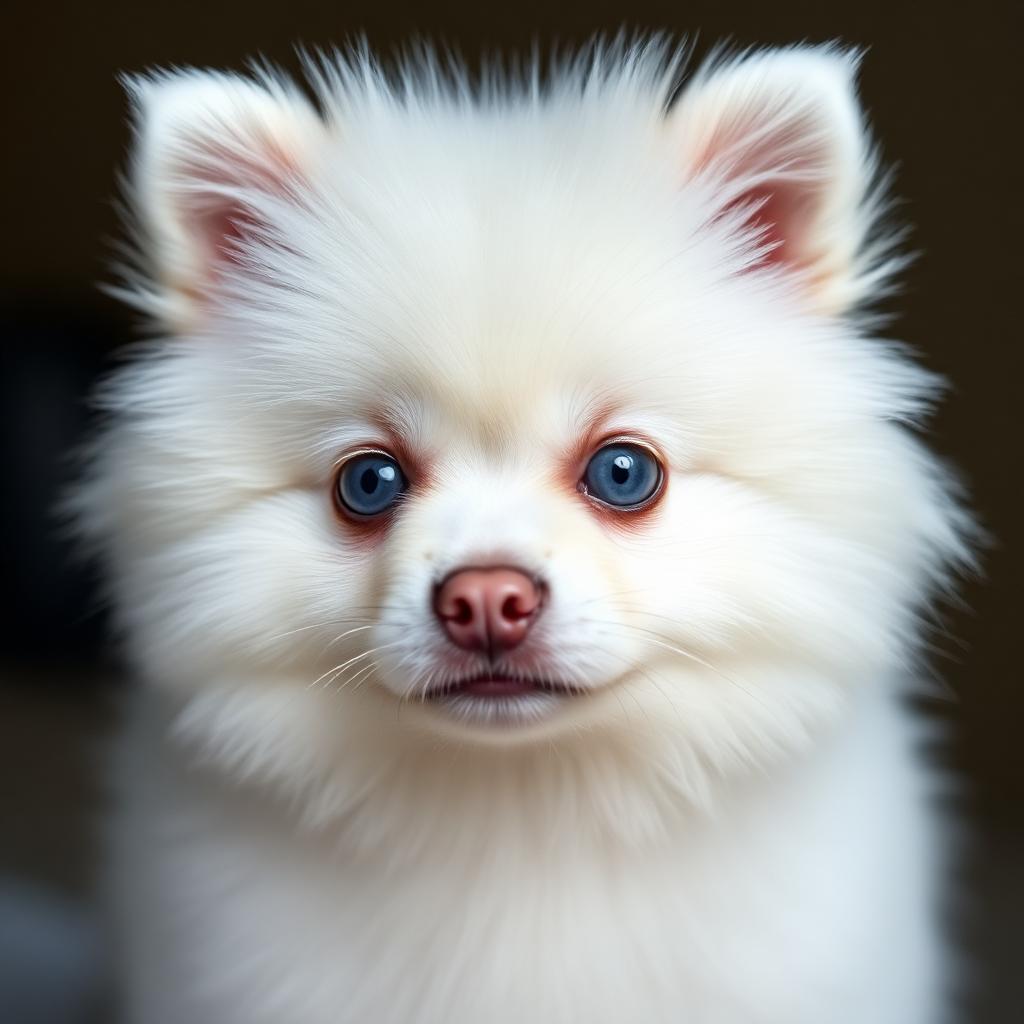 Pomerania Albino